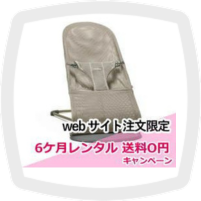 【送料無料】バウンサーBliss（ブリス）メッシュシート　6ヶ月レンタル