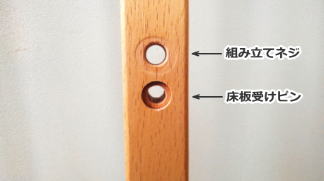 床板の取り付け1