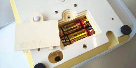 デジタル体重計（5g）の測定方法