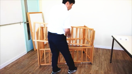 枠の組み立て14