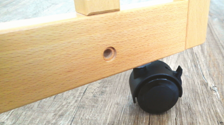 収納棚の取り付け1