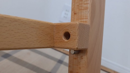 収納棚の取り付け3