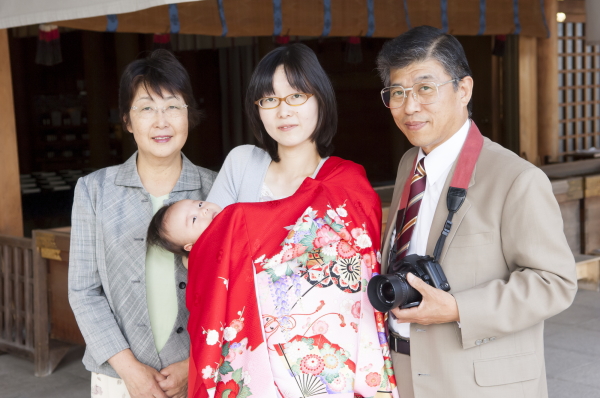 お宮参りのレンタルは「ヤマサキ」8