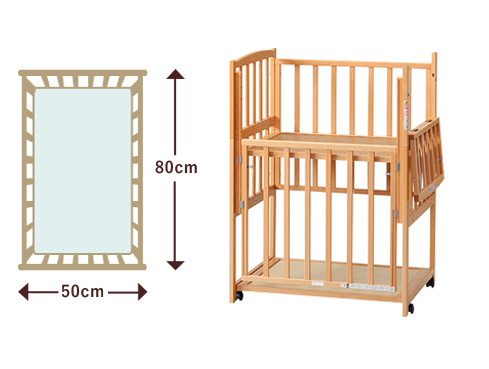 ミニミニサイズベビーベッド