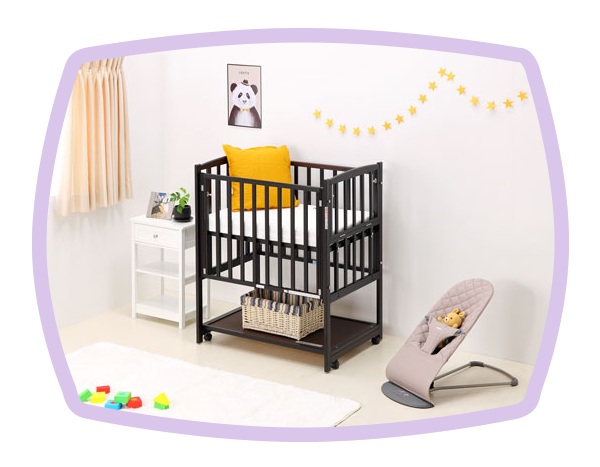 昼と夜でお部屋を移動する