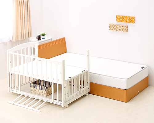 添い寝タイプベビーベッド