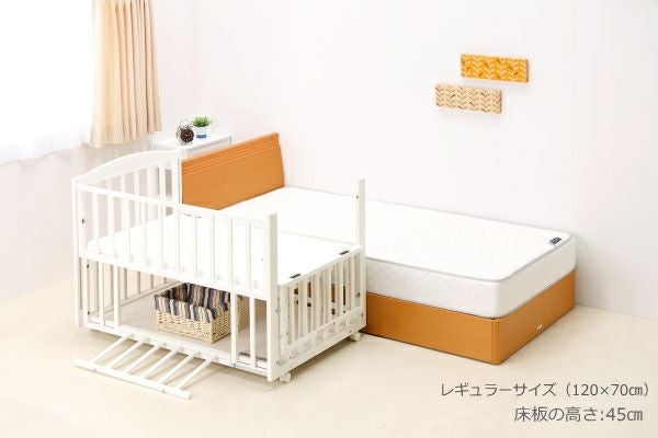 YAMASAKI ツーオープンベッド b-side 布団セット付き ヤマサキ ビーサイド ツーオープン 標準サイズ ロータイプ 添い寝