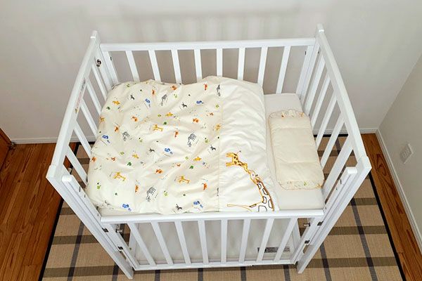 コンパクトベッド ツーオープン小型【ナチュラル】 | ベビーベッド 