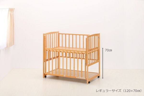 ハイタイプベッド ツーオープン【ピンク】収納棚付6