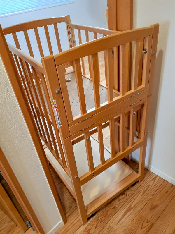 ミニミニ ツーオープン80×50（マット付） | ベビーベッド・ベビー用品