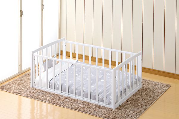 ①ベビーベッド布団付②バウンサー③ベビーサークル④ベビー枕　セット 全品5%OFFクーポン配布中】限定価格8990円！プレイヤード 折りたたみ