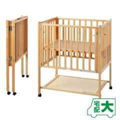 ベビーベッド　90×60cm 楽天市場】ミニベビーベッド 折りたたみ F (生後24ヶ月まで) 60×90cm